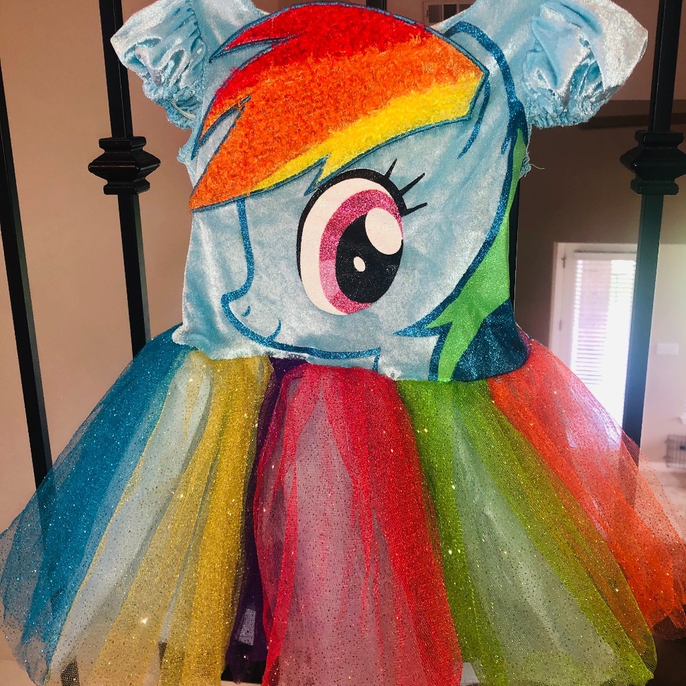 My Little Pony Rainbow Dash Costume - Sz 4/5
